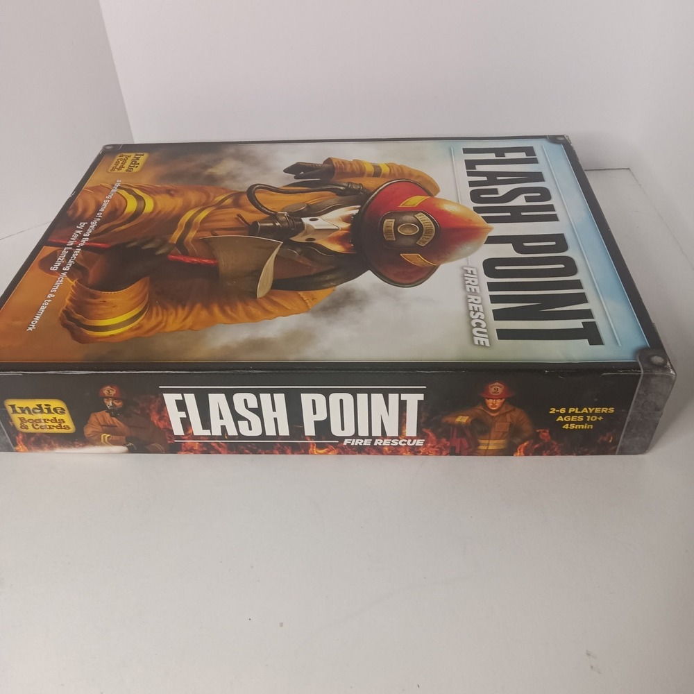 Flash Point Fire Rescue Board Game Indie Boards & Cards Complete Firefighter - Picture 3 of 16